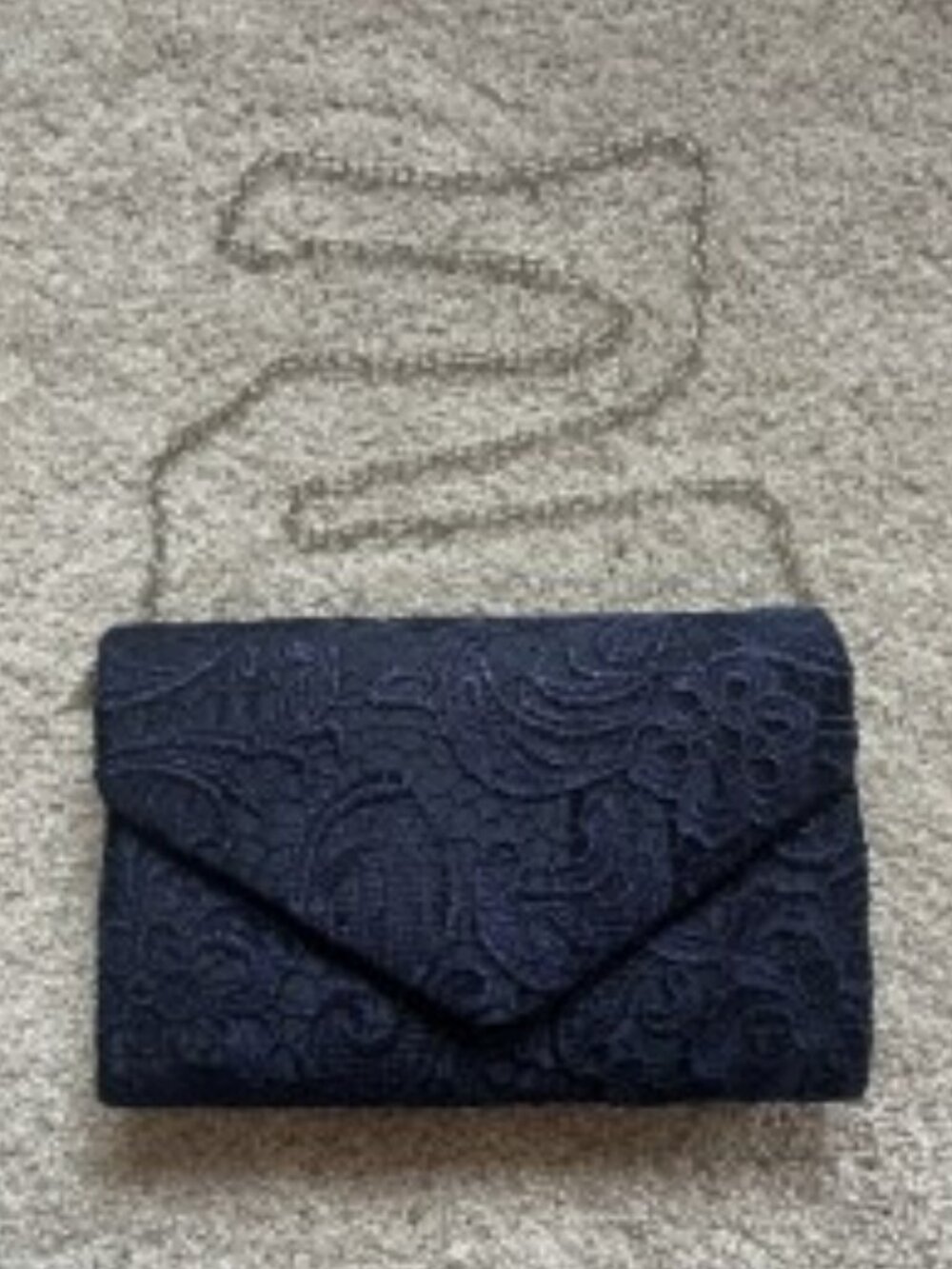 Like New Navy Blue Evening Purse